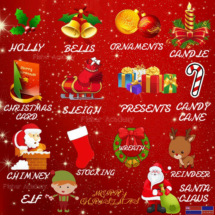 FisherAcademy's tweet photo. Un #VocabularioNavideño para estas fechas. ❄❄ #ChristmasVocabulary #MerryChristmas #FelizNavidad #FisherAcademy #InglesAlgeciras https://t.co/AbVAJ6CnoQ