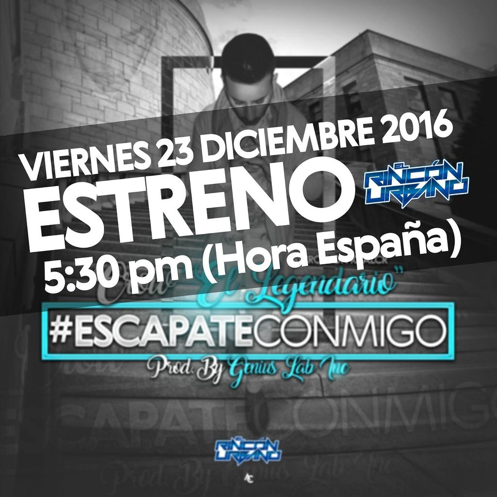 AdiccionACrow's tweet photo. el dia 23 de diciembre a las 17:30 @CrowOfficialCR sacará su nuevo temazo llamado #EscapateConMigo!!! ❤❤😍 https://t.co/5qU2H6iFkE