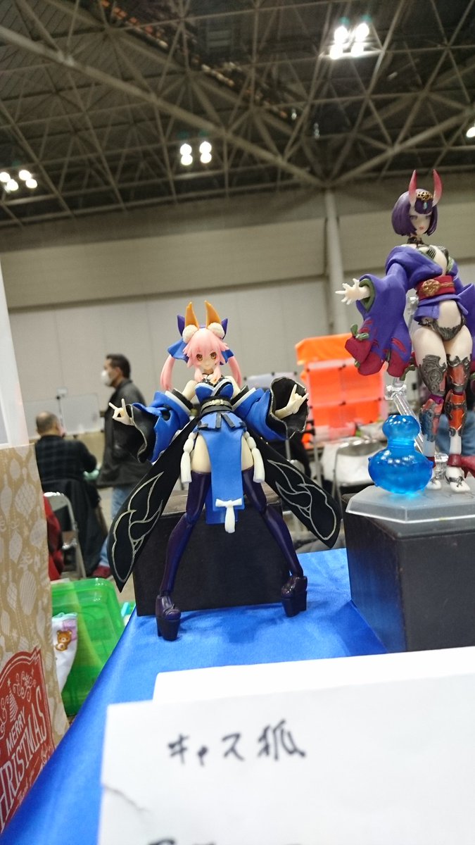 ACT- kNife」さんの酒呑童子、キャス狐、スカサハ。カラーレジン1/12