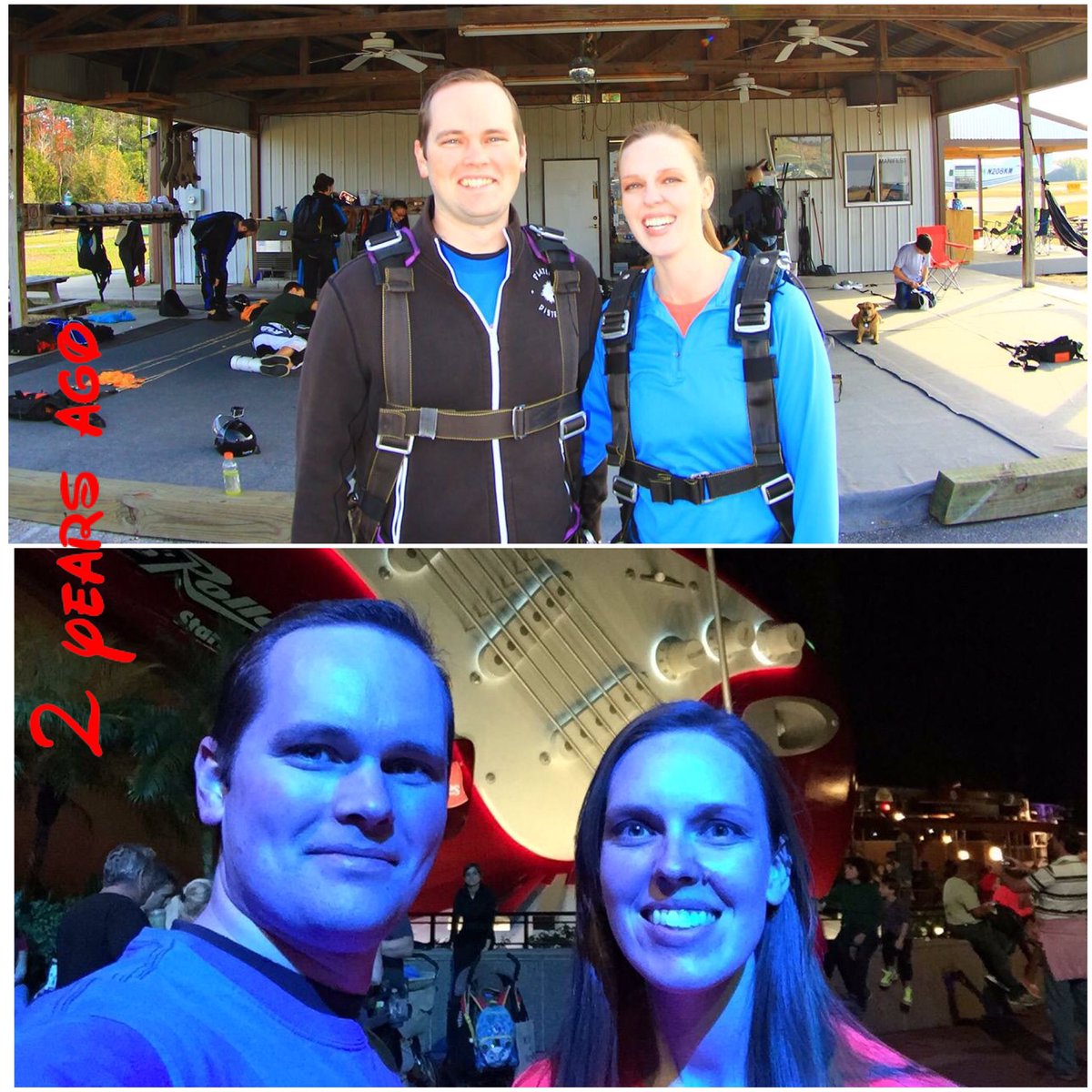 ErinEKnight's tweet photo. Brudder-Sister Days of fun are the best, but this was one for the books! Skydiving then all 4 @Disney Parks with @BradleySchacht! 🎉 https://t.co/RiHF4P19bd