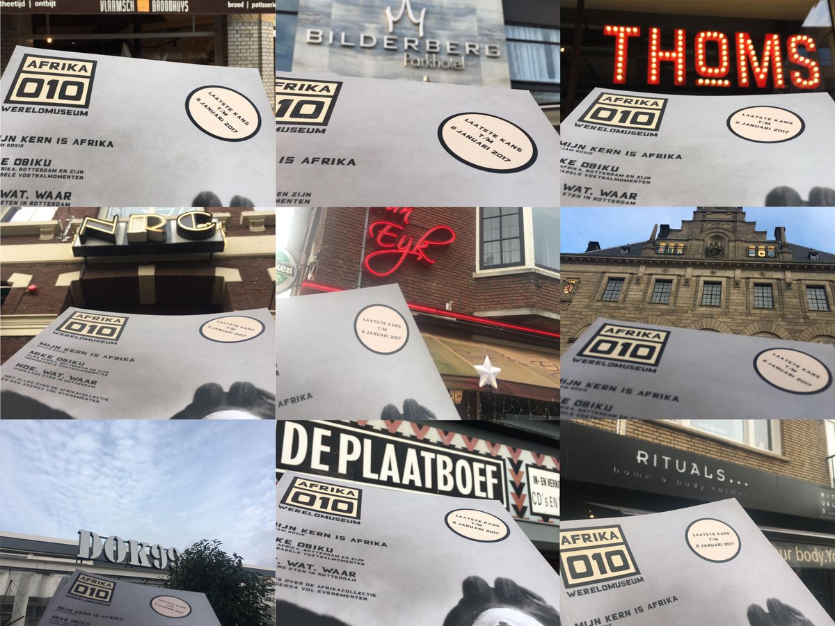 WM_Rotterdam's tweet photo. Ons #AFRIKA010 magazine is verspreid door @VeenmanPlus, en ligt nu op vele leuke plekken in Rotterdam! Heb jij 'm al gezien? https://t.co/sqpmLB1zrr
