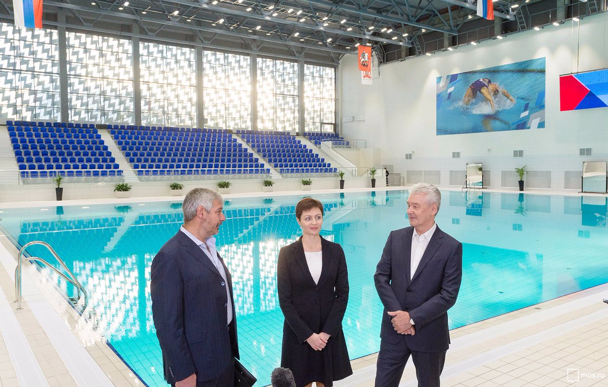 [Новости]
В современном Центре синхронного плавания будут заниматься юные москвичи
facebook.com/depteh/posts/9…
#Москва #Собянин #Спорт