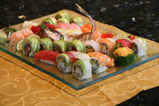 On top of all the great entree items on the menu, we also have a sushi menu that is sure to excite any sushi lover!