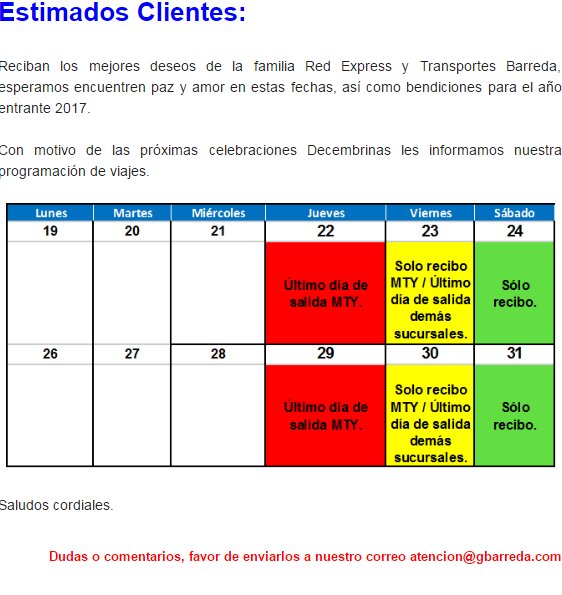 Red Express tweet media