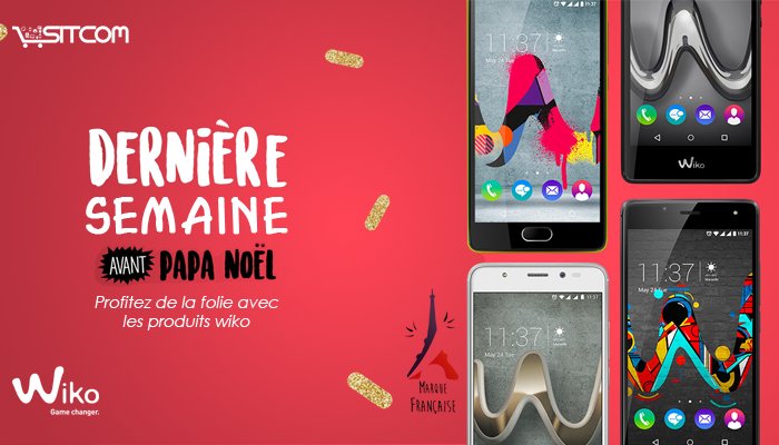 sitcom_ci's tweet photo. Profitez de la folie des prix avec tous les produits Wiko sur https://t.co/9ujlkX5Gsn à partir de 12000fr
#WikoPapaNoel #SitcomCI https://t.co/as1F66NPfa