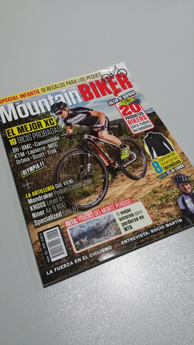 ¿Ya has leído el especial de la #F1 en <a href="/mountainbikerES/">MountainBIKER.es</a> ?
Gran portada de la #OlympiaF1 
¡Las10 mejores XCO del mercado!