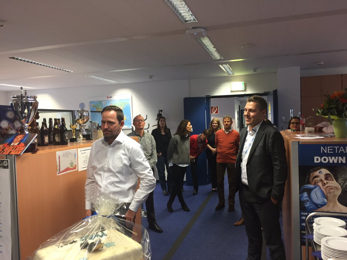 Emotional day. Our Sales Rep, Willy Huettchen is retiring.  He was Rep from EMC for me by EDS. I became his boss by EMC &amp; we are friends now