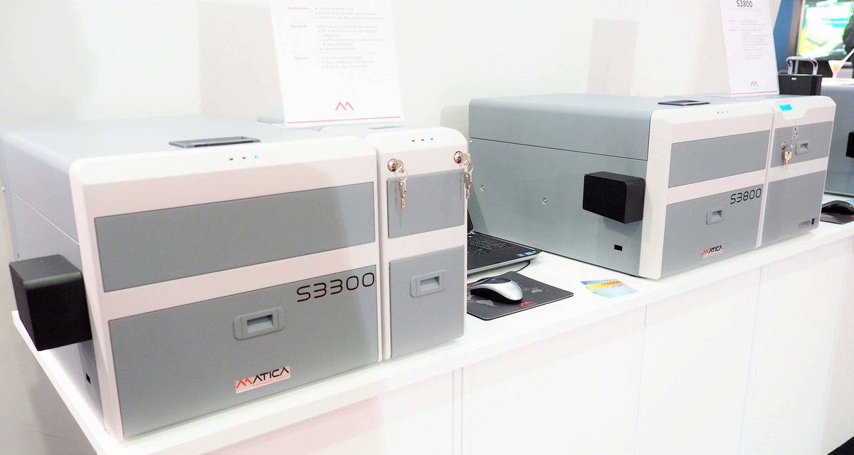 Identis_Group's tweet photo. Another world first for Matica: introducing desktop #embossing technology with retransfer printing Get the low-down: https://t.co/HTTW4m4Mnq https://t.co/2ITTr2fDfU