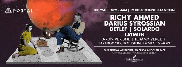 Ewan_Collins's tweet photo. Selling 2 tickets for Rainbow in Birmingham on Boxing Day, under retail as can't attend anymore, DM if interested #Portal #RainbowWarehouse https://t.co/atQbF1mytn