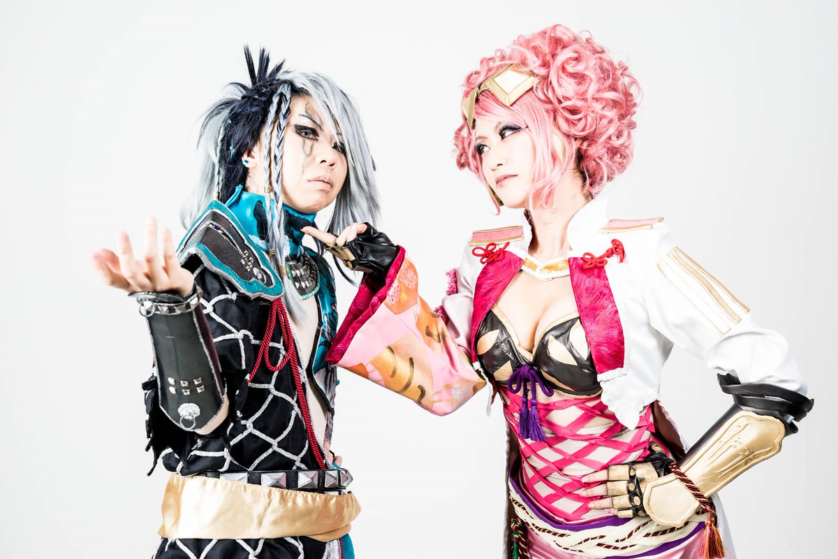 midouken1's tweet image. #戦国無双4 　四国の章左から長宗我部元親　りゅうがさん@ryuka483 ガラシャ あすかさん @jzhz_zzz 小少将 るりさん　@scramble__dash #ミナケン