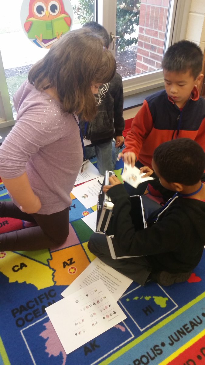 CCSITF's tweet photo. Mrs. Watson's 3rd gr completed Reindeer Games @breakoutEDU today! It's the 2nd one this yr &amp; they are begging for more! #ccsleads https://t.co/sMOPmCWwVN