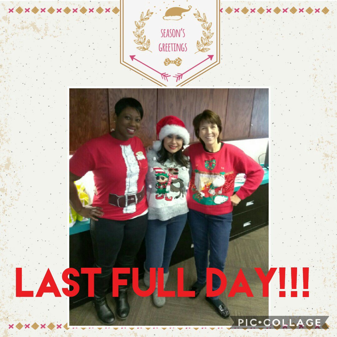 Last full day before break! Oh yeah!! <a href="/EdithGa71828663/">Edith Garcia</a> <a href="/JaneMiramontez/">Miramonteach</a> @TheStar512