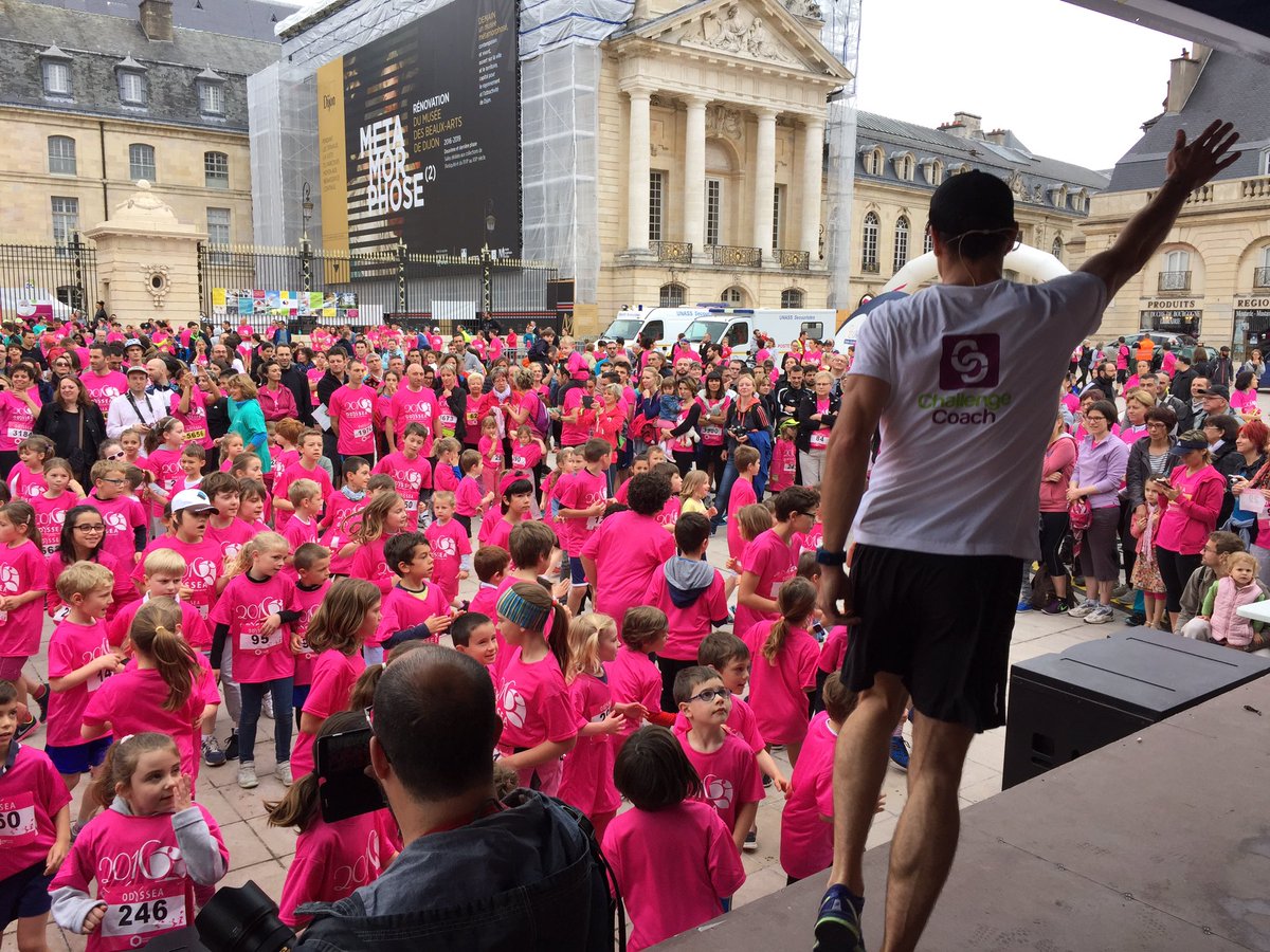 Bilan record @ODYSSEA_fr 2016 111000 participants et 1,2 M€ reversés pr lutte contre cancer du sein. En 2017 13 rdv pr faire encore mieux 💕
