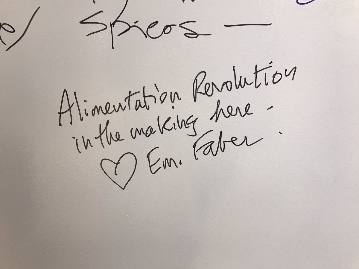 namethatjane's tweet photo. Emmanuel Faber of @Danone on our #givefirst #TSConnection wall. Great presentations by @Gastrograph & @afineur! Cc: @techstars https://t.co/WCHK2jSUJG