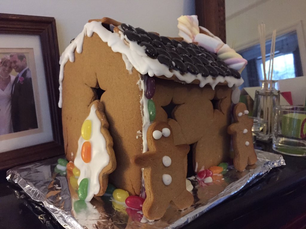 rayjaytweet's tweet photo. Hmmm... @jackellacott has referred to it as "a bit of a fixer-upper" 😒 #gingertoddler and cousin are v proud of it though https://t.co/MZadYOM3fy