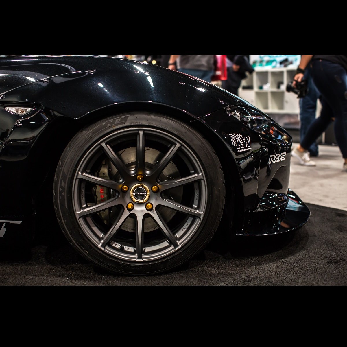 BremboBrakes's tweet photo. Brembo #racing details for the #Ravspec 2016 #Mazda #Miata showed at #Sema2016 #Brembobrakes https://t.co/JmVKamq1qc
