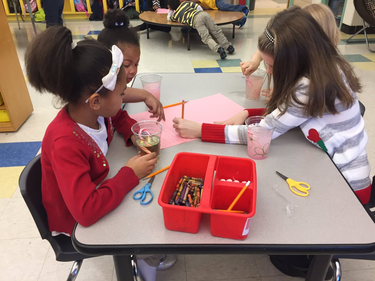 bubeckjg's tweet photo. What happens to candy canes in different liquids? @PLVBears #polarpride https://t.co/oeQE9nEDLZ