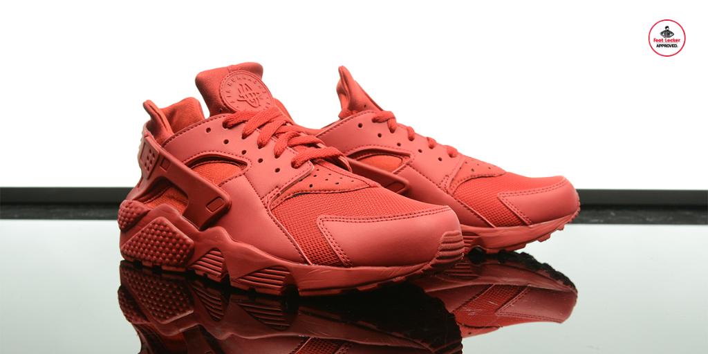 foot locker red huaraches