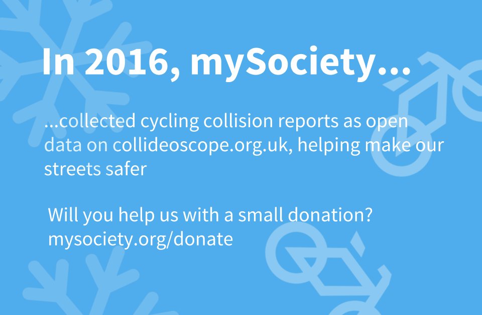 mySociety's tweet image. Your donations help us innovate with new ways to use Open Data for the good of all. Thank you. mysociety.org/donate/