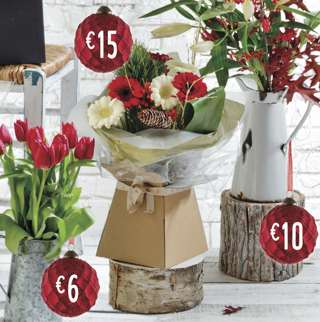 Say it with flowers this Christmas!