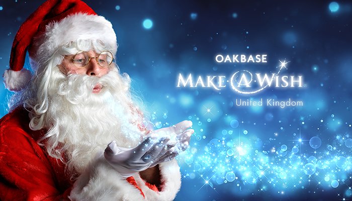 Oakbase's tweet photo. Wish us a Merry Christmas and we will donate £1 per message to @MakeAWishUK Use our voice recognition tool here; https://t.co/TEPQNC8Kmc https://t.co/SvC2VGijFS
