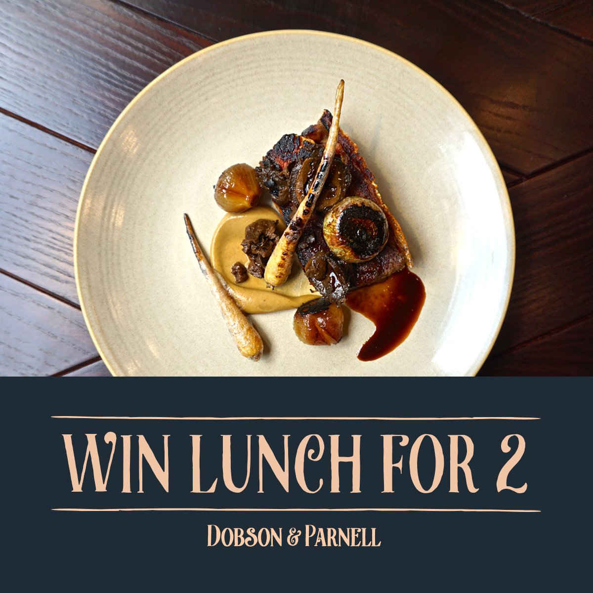 Win lunch for 2 <a href="/DobsonParnell/">Dobson and Parnell</a>  RT this post to be in with a chance! Winner chosen at random ow.ly/smoX307auKv 16/1/17