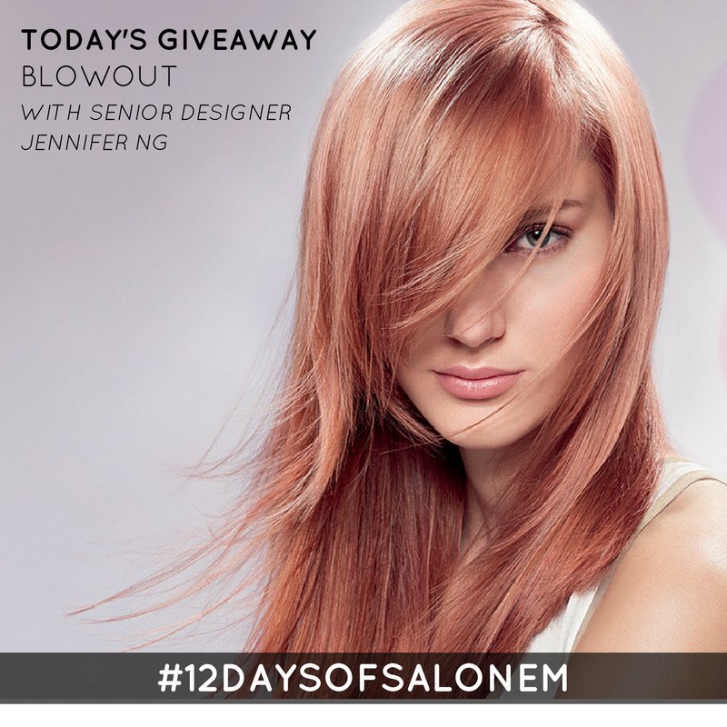 SalonEM_boston's tweet image. DAY 9 of #12DaysOfSalonEM! Today’s gift: blowout w/ @snowkee!

ENTER: Follow + reply w/ your holiday plans!

Rules: bit.ly/12DaysOfSalonEM