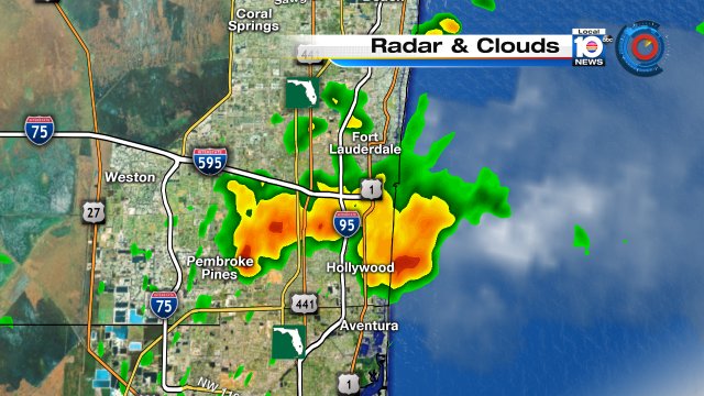 Some spots of SFLO dealing with showers. Watch local10 at Noon for more on your forecast with Meteorologist Julie https://t.co/vBAPLHZOsh