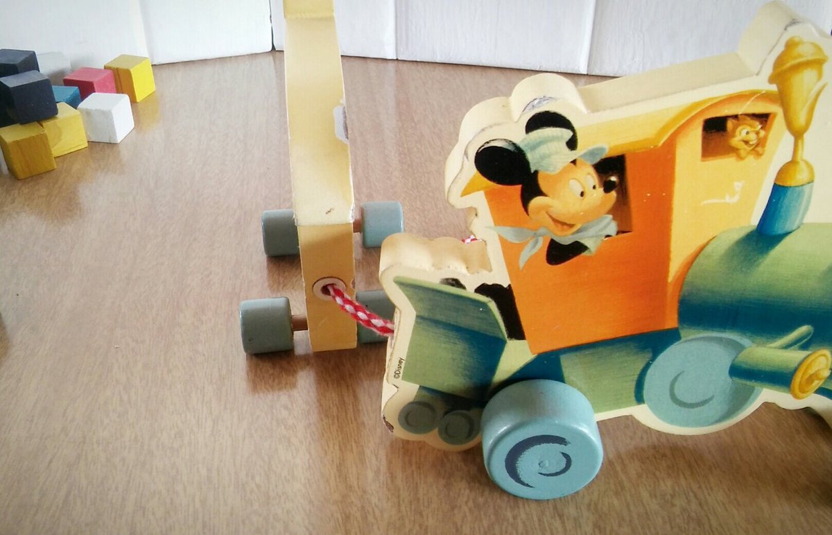 Abatevintage's tweet photo. Disney Wood Pull Train Toy, Vintage Disney Train Wood Pull Toy https://t.co/t2vJuPol5L #1KUSA #TrainDecor https://t.co/6Xk4oNVjaN
