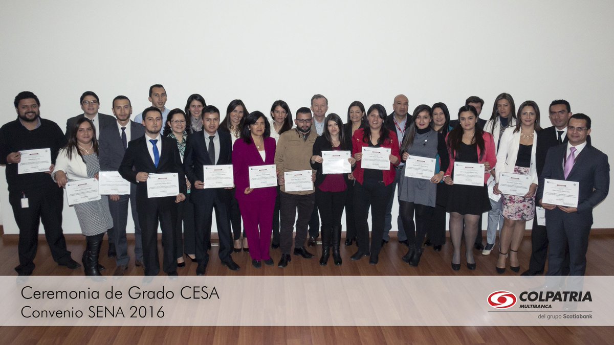 conjuanvaldes's tweet photo. 403 trabajadores @Colpatria se beneficiaron con Programa de Formación Continua Especializada, con cofinanciación @SENAComunica de $175mills https://t.co/dAAWfFJyTM