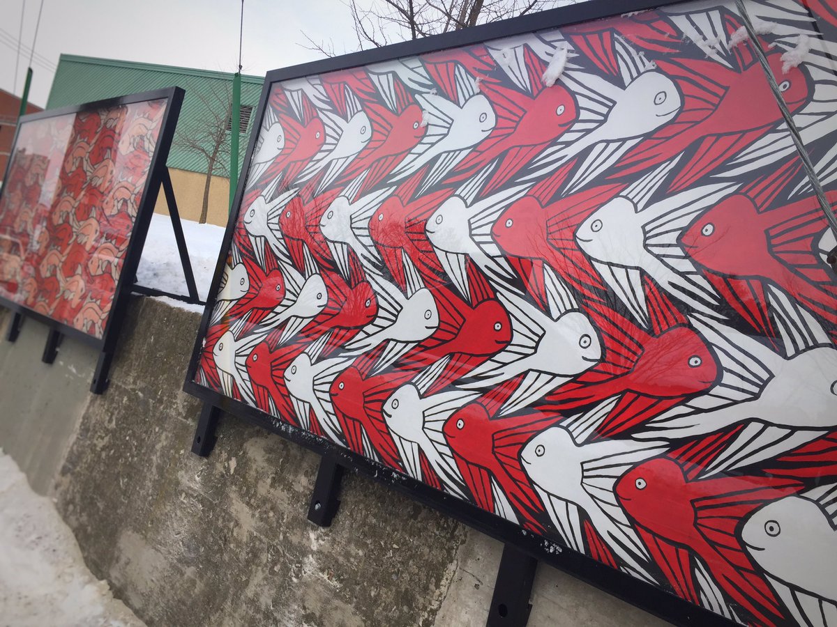 kciarts's tweet photo. The mural celebrates community, school &amp; art. Thank you to everyone who was part of the project! @ONEKCI @CherryParkNA   @CityKitchener https://t.co/JMyMOiKp4Z