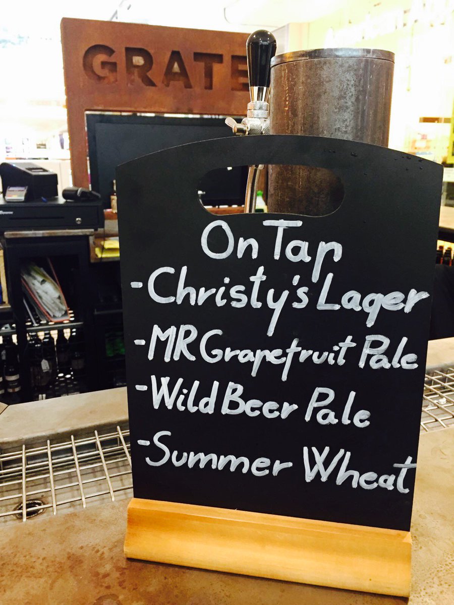 Look what's on tap this week! Bibble Pale Ale <a href="/WildBeerCo/">The Wild Beer Co</a> Summer Wheat Ale <a href="/andUnion/">🍺 AND UNION 🍺</a> Grapefruit Pale Ale <a href="/MagicRockBrewCo/">Magic Rock Brewing</a> and <a href="/Christyslager/">Christy's Lager UK</a>