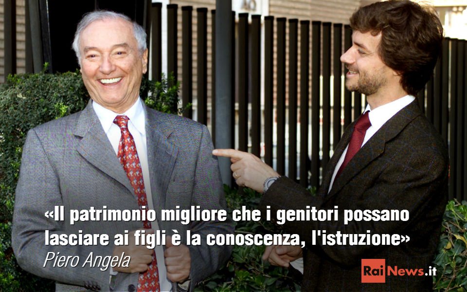 RaiNews's tweet photo. 22 dicembre 1928 nasce Piero Angela, giornalista, divulgatore scientifico e conduttore televisivo. #Auguri #AccaddeOggi https://t.co/oDNyJbkP2E