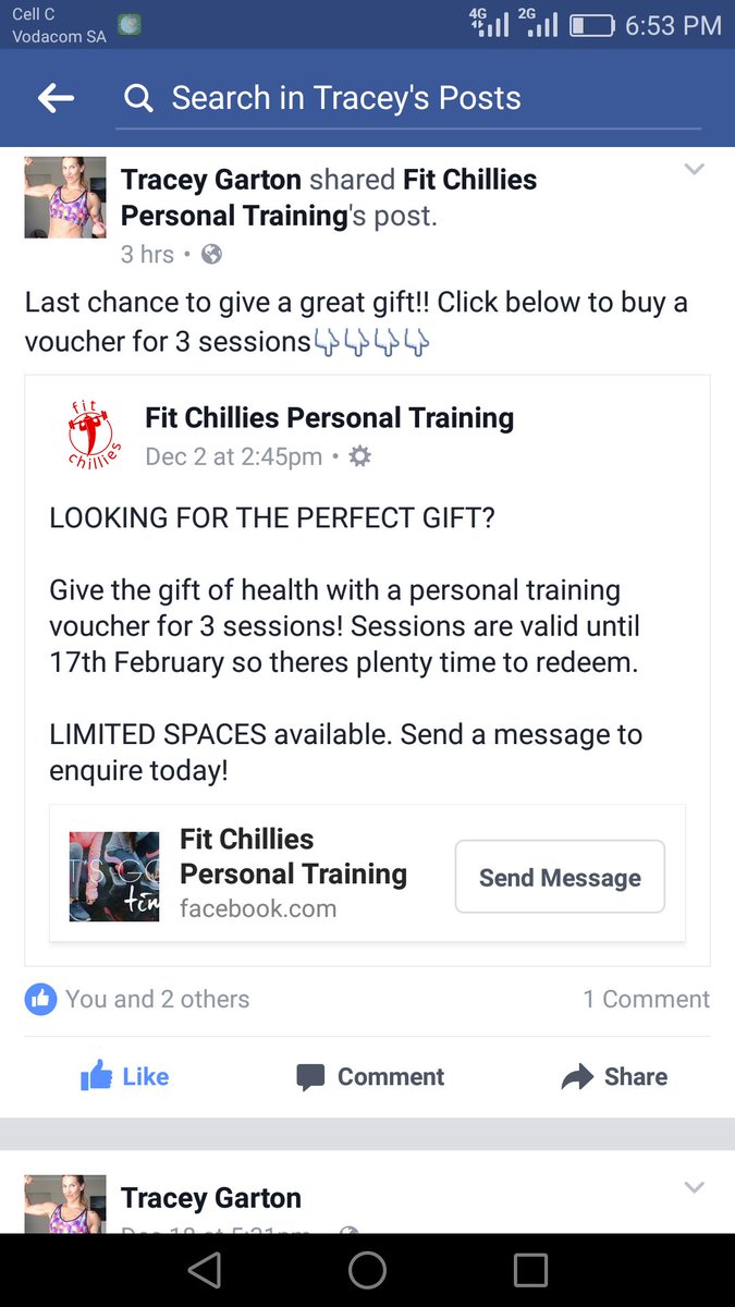 ToshWilliam's tweet photo. Anyone looking for the ideal health gift in Cape Town ? My PT is awesome. DM me for contact details or follow link 
https://t.co/Mf2z2fongT https://t.co/qw4kPAxCF0
