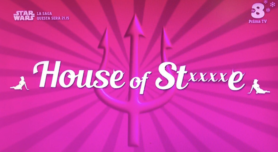Questa sera vi aspettiamo con #HouseOfStronze ad #houseofgag su <a href="/TV8it/">TV8</a> alle 20:30 😅