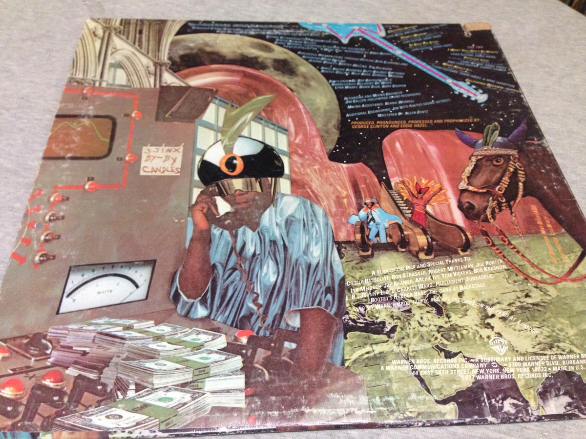 #EddieHazel- Game Dames &amp; #Guitar Thangs. 77. Hazel's lone solo effort. #Pfunk'd cover of #Beatles better than the og. #Funk #GeorgeClinton