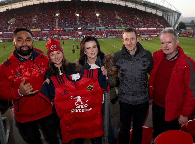 Munsterrugby's tweet photo. Look forward to having @SnapParcel as our #SponsorForADay in January | https://t.co/eXCG9oN5tk
#MUNvR92 #congrats https://t.co/p2zJSBqYpC
