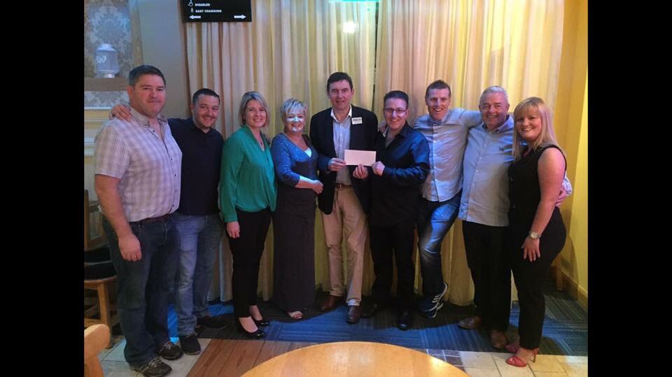 O_2_E's tweet photo. Wild Atlantic Way O2e Cycle has donated €10157.85 to Donegal Hospice today. Thank you to all involved https://t.co/c3zCBqfzoU