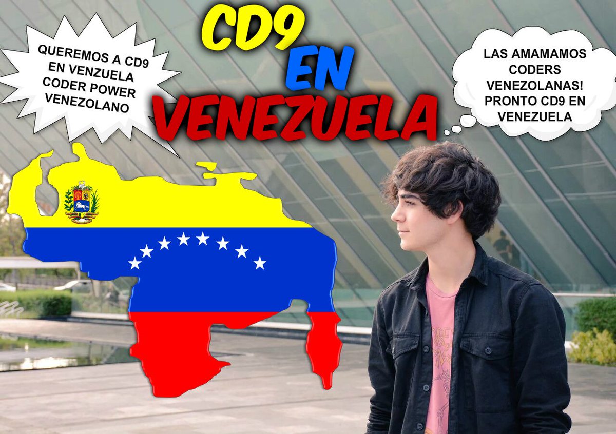 VzlaTerritorioC's tweet image. #CD9ENVENEZUELA @CD9 @Sonymusicvzla @lcapecchi @JosDice @JesusBlaife #VzlaTerritorioCoder
