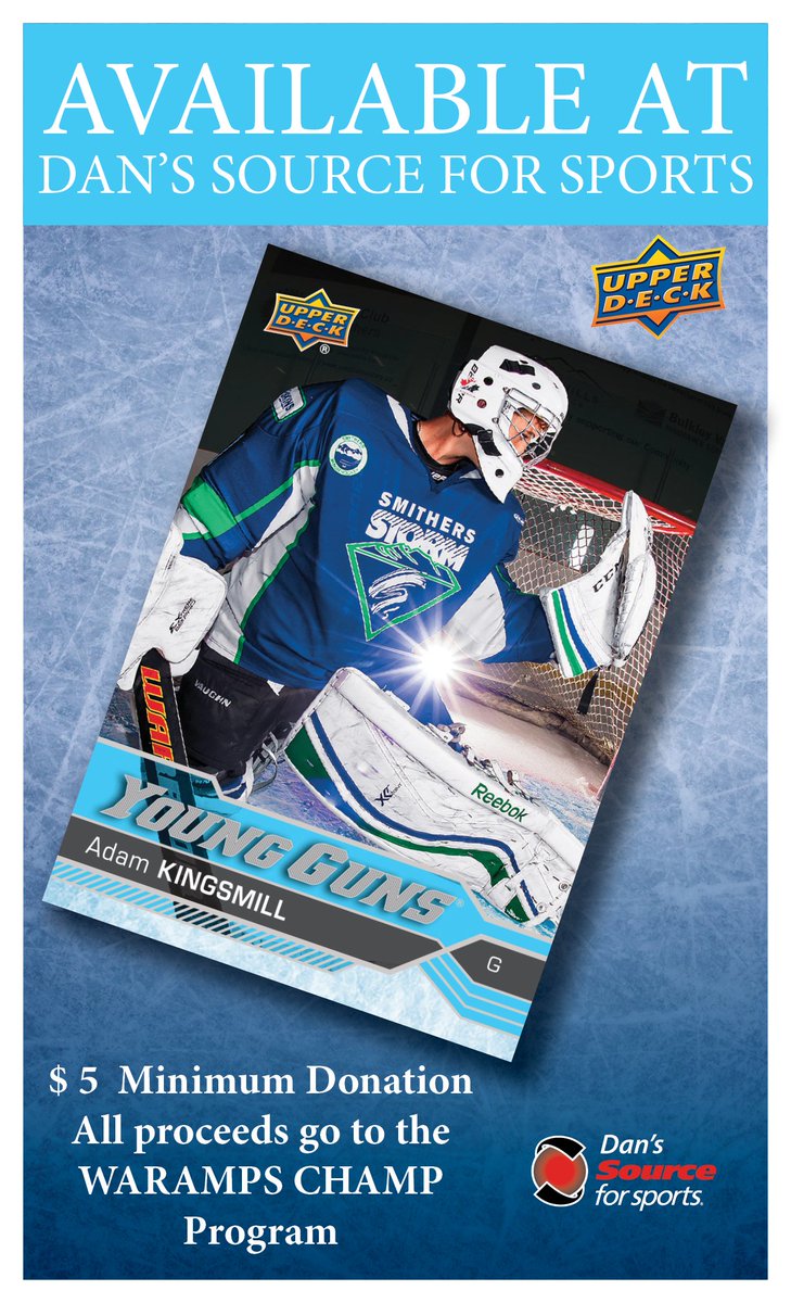 babie_71's tweet photo. Adam will be signing his @UpperDeckSports Hockey Card on Thurs Dec 22 from 2-3pm at @danssports in Smithers! @CelebrityGolfin @InGoalMedia https://t.co/fwejuLCVnp