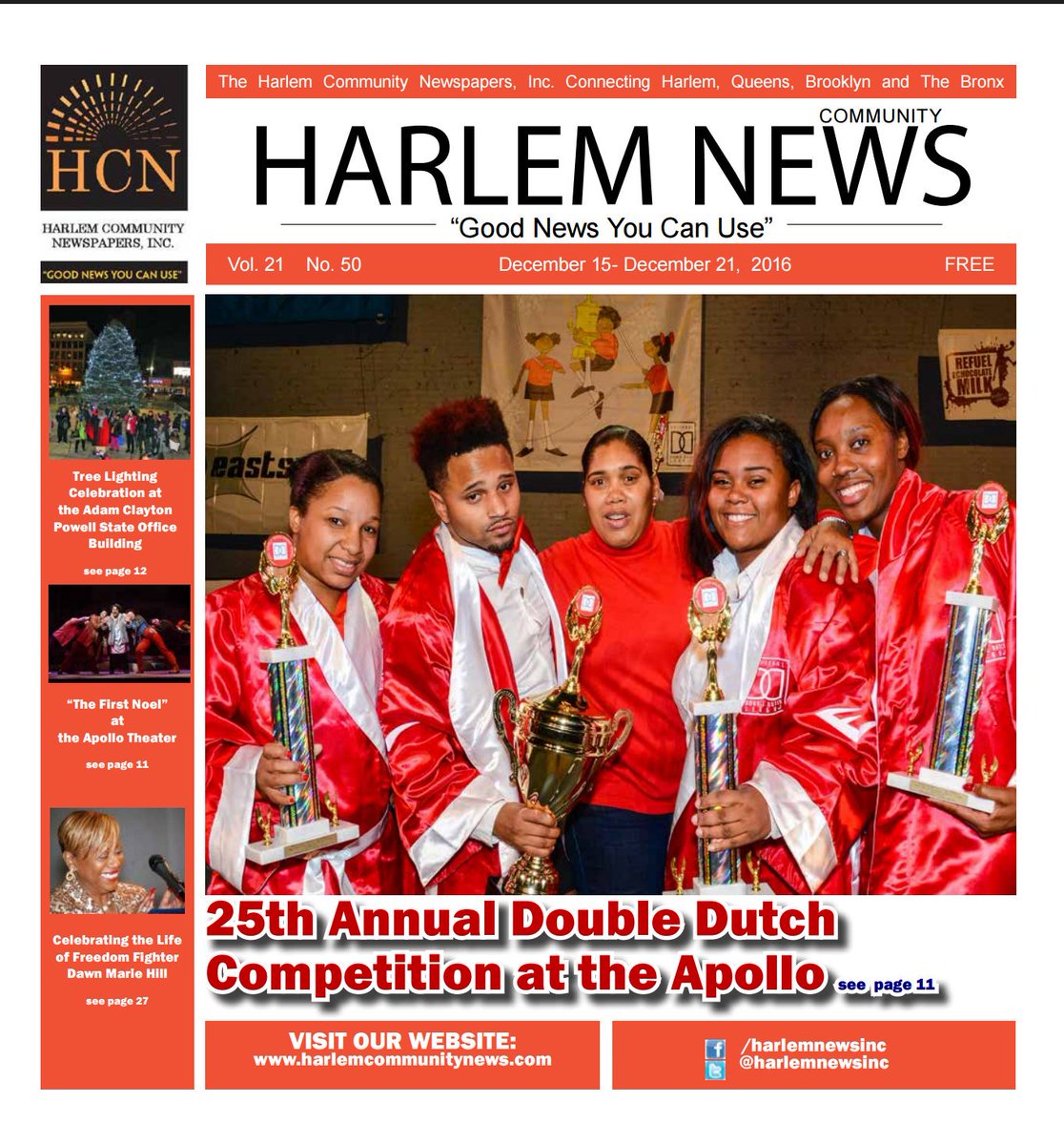 HCNewsNY's tweet photo. Check out this week's issue of #HarlemCommunityNews it's on our website now! https://t.co/q4WaQOstkM