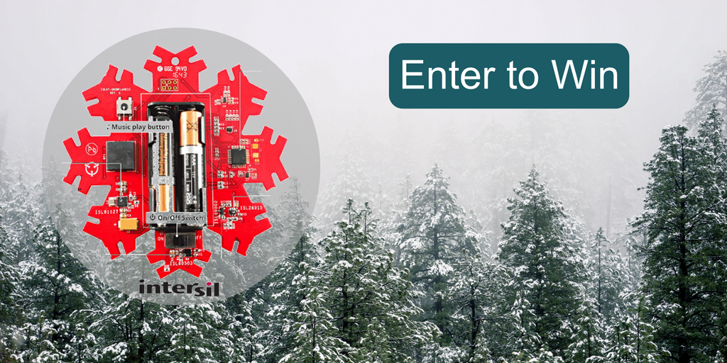 Avnet's tweet photo. Want your own Limited Edition Snowflake Ornament?
Enter to win the 2016 reference design from @Intersil  
https://t.co/2ScZEq4imJ https://t.co/eXXCDnHWQY