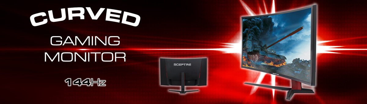 SceptreDisplay's tweet image. Speed. Style. Sexy curves. What else do you need?
#gamingmonitor #curvedgaming #amdfreesync #gamers #gamer #gamersetup