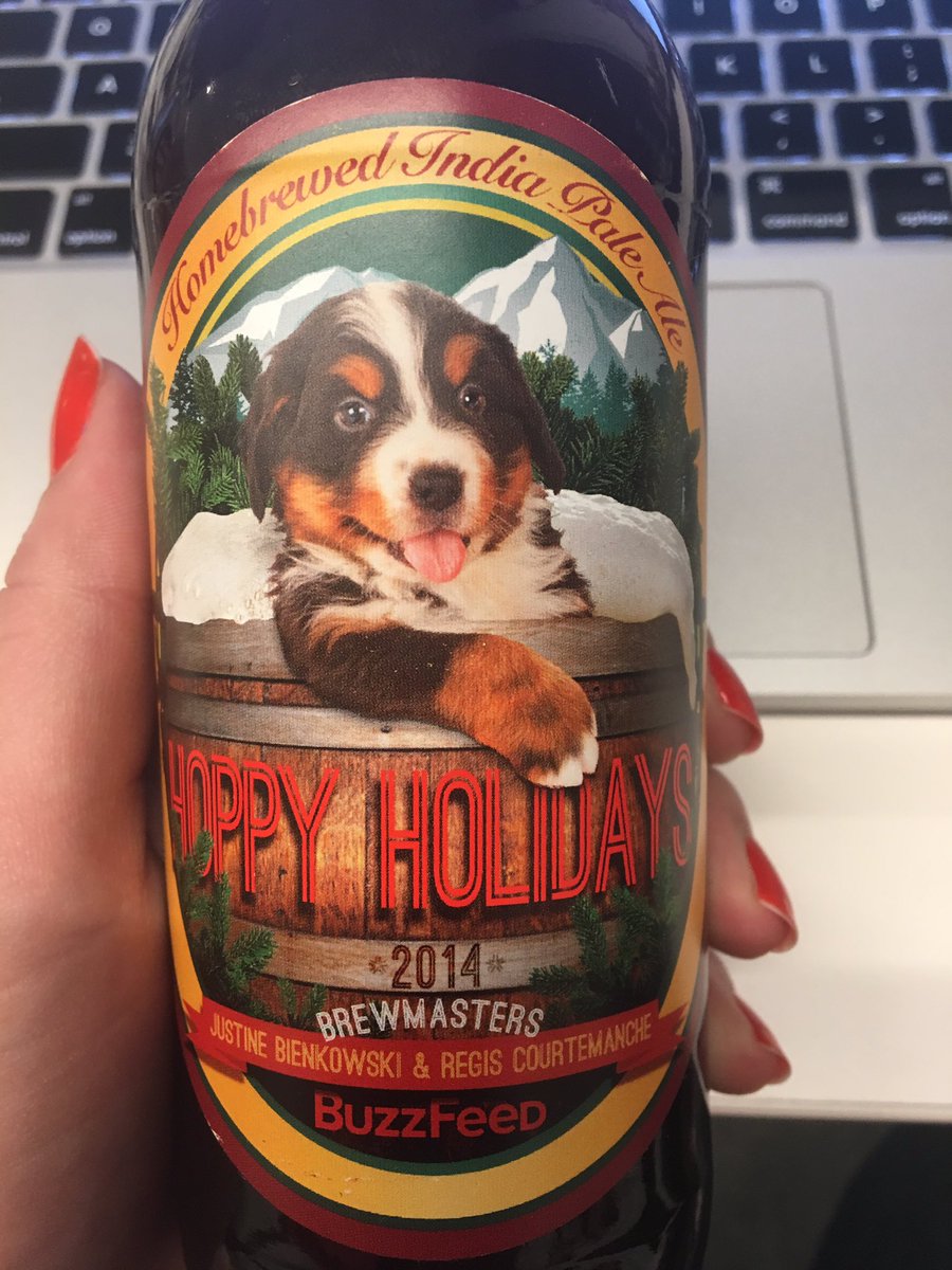 2nd year in a row I've gotten my own brewed beer from <a href="/BuzzFeedBeer/">BuzzFeed Beer Club</a> club secret santa. Great memory transporting wort in a cab 😂