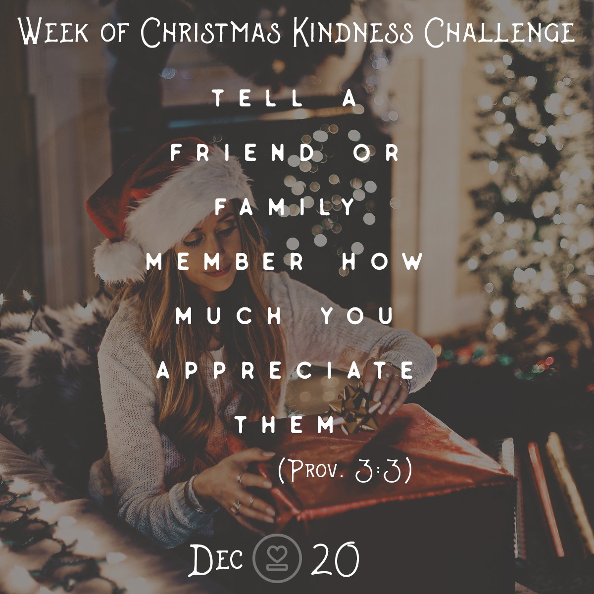 heartsupport's tweet image. Today, we want to challenge you to reach out to someone who you love. Tell them you appreciate them. You never know who may need to hear it.