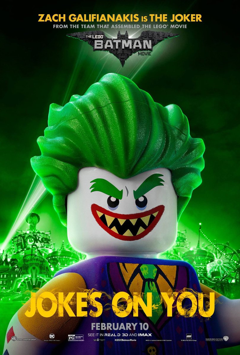 MovieIssues's tweet image. More new #LEGOBatman character posters.