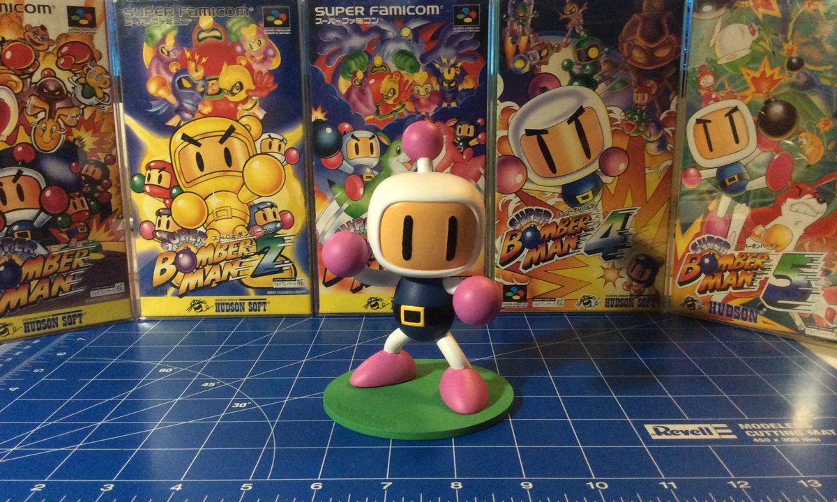 kagi3d's tweet photo. Done! :D
#Ultimaker #3Dprinting #Bomberman #videogames https://t.co/3eJEzmrZNC
