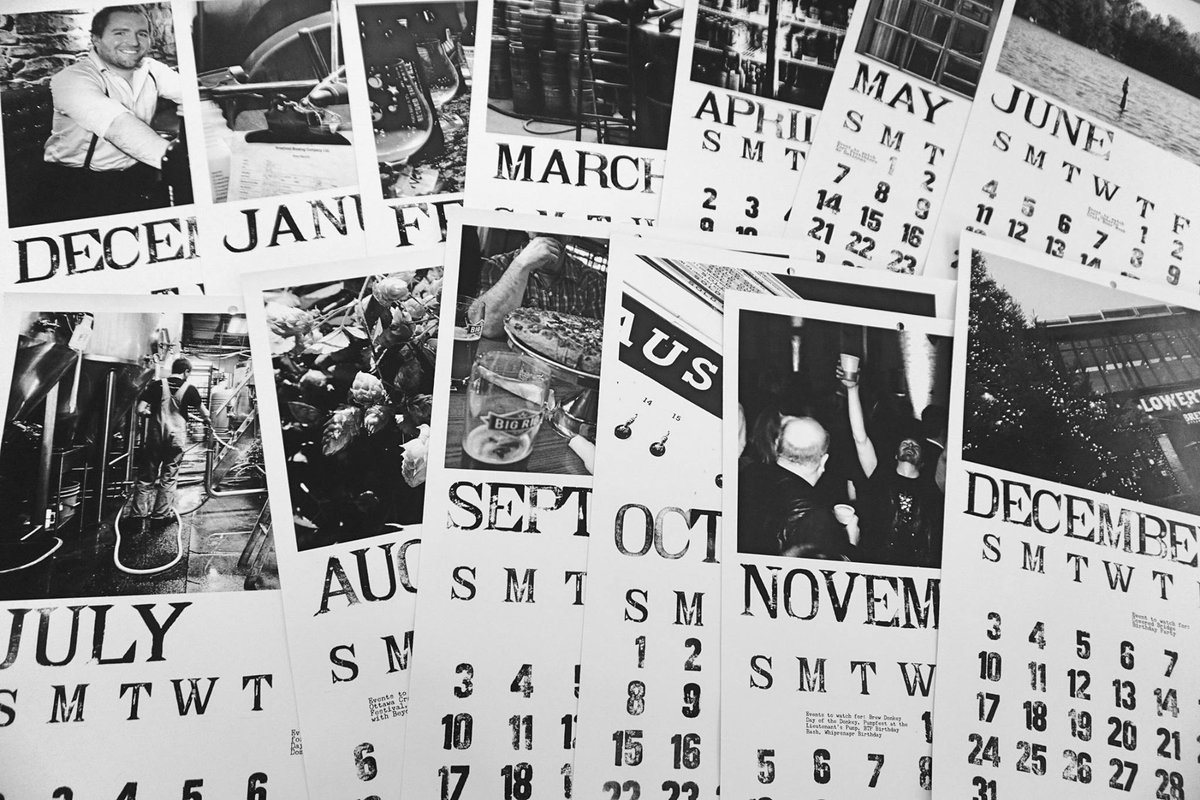A gift that keeps giving all year long. Local #craftbeer calendars up for grabs at four great #Ottawa locations. #613beer