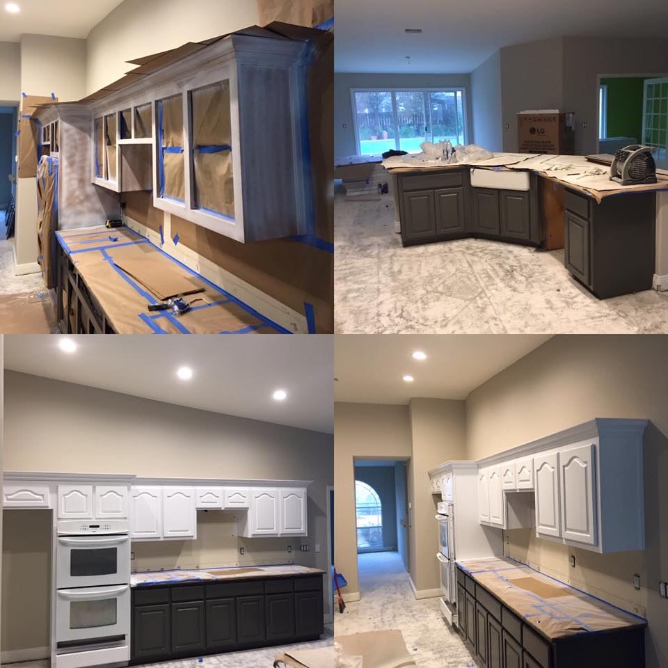 OmegaCAD's tweet image. Light and Dark #Cabinets in this beautiful new #kitchen #renovation. #upsideofflorida #modern