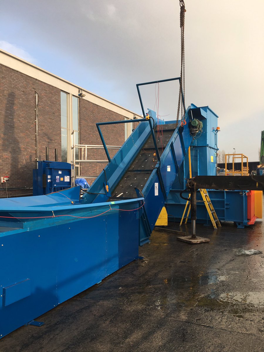 ascompaction's tweet image. A recent conveyor fed Powerkube XL install! Great job team A&amp;amp;S!